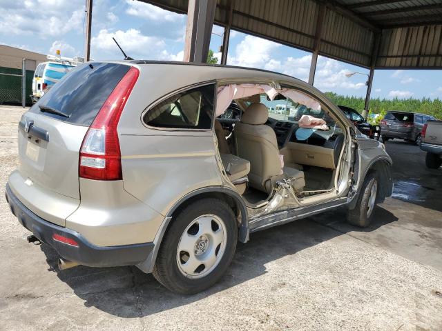 JHLRE38397C017092 - 2007 HONDA CR-V LX TAN photo 3