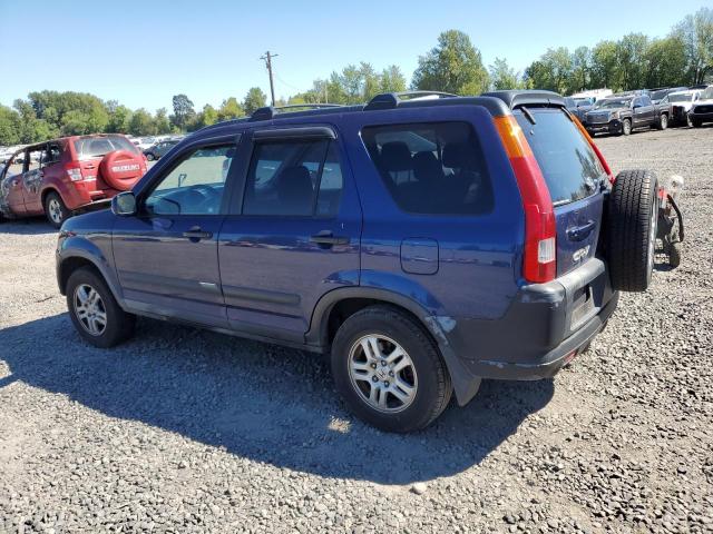 JHLRD78814C028640 - 2004 HONDA CR-V EX BLUE photo 2