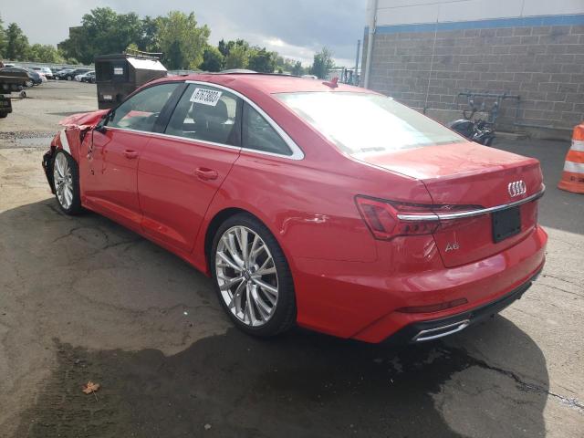 WAUM2BF27KN074518 - 2019 AUDI A6 PRESTIGE წითელი ფოტო 2