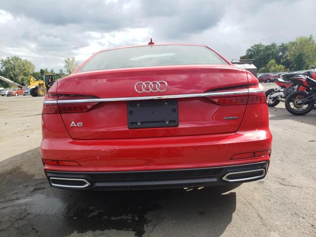 WAUM2BF27KN074518 - 2019 AUDI A6 PRESTIGE წითელი ფოტო 6