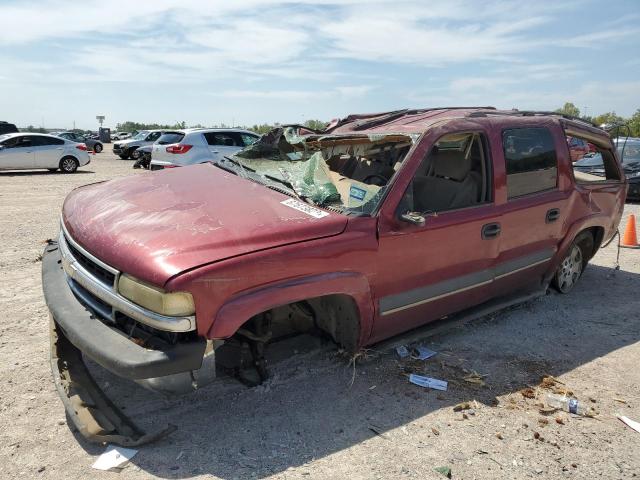 3GNEC16Z94G187501 - 2004 CHEVROLET SUBURBAN C1500 BURGUNDY photo 1