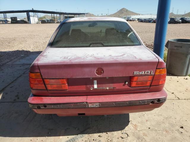 WBAHE6329SGF31969 - 1995 BMW 540 I AUTOMATIC RED photo 6