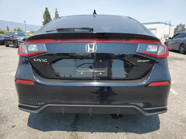 19XFL2H81NE006363 - 2022 HONDA CIVIC SPORT BLACK photo 6