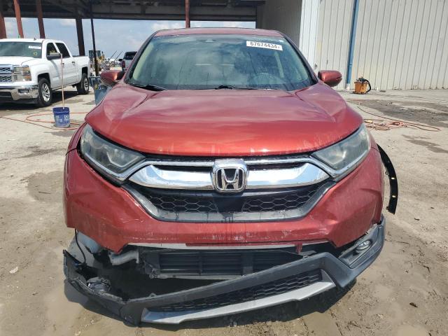 5J6RW1H85HL010999 - 2017 HONDA CR-V EXL RED photo 5