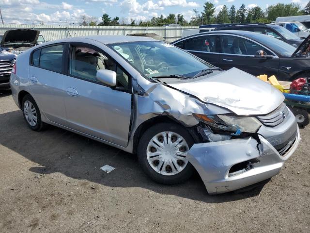 JHMZE2H53AS008196 - 2010 HONDA INSIGHT LX SILVER photo 4