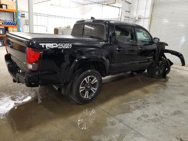 3TMCZ5AN8JM150186 - 2018 TOYOTA TACOMA DOUBLE CAB 黑色 照片 3