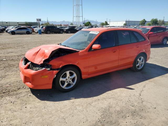 JM1BJ245421470553 - 2002 MAZDA PROTEGE PR5 RED photo 1