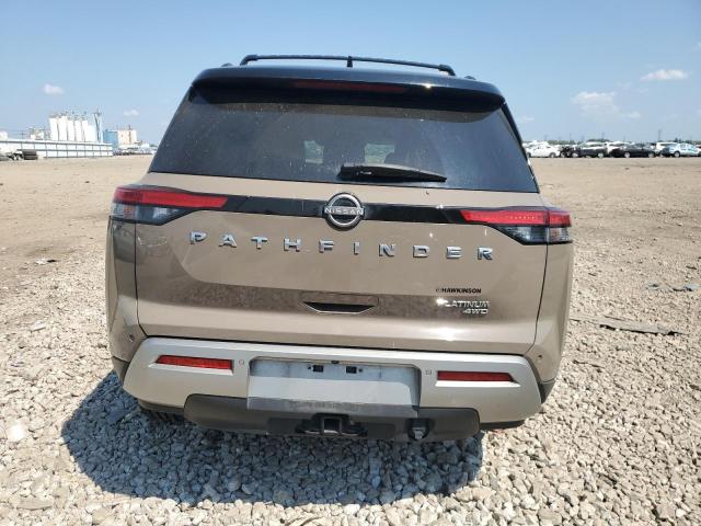5N1DR3DK7PC205730 - 2023 NISSAN PATHFINDER PLATINUM BROWN photo 6