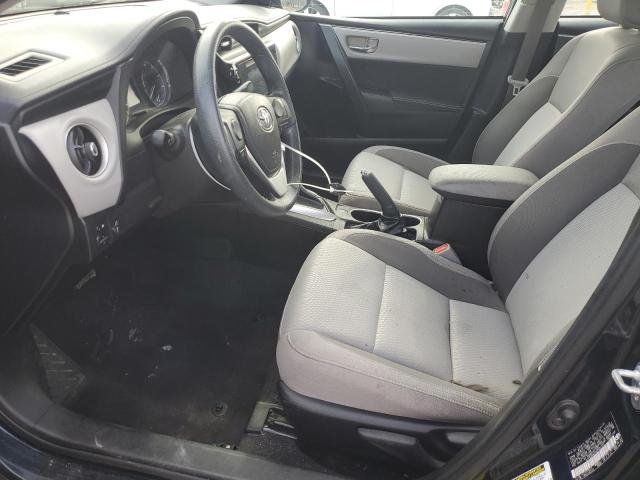 5YFBURHE5KP895303 - 2019 TOYOTA COROLLA L BLUE photo 7