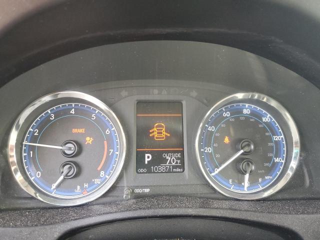 5YFBURHE5KP895303 - 2019 TOYOTA COROLLA L BLUE photo 9