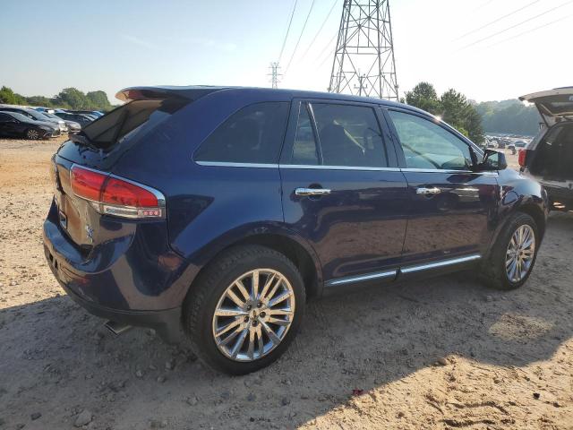 2LMDJ8JK1BBJ17293 - 2011 LINCOLN MKX BLUE photo 3