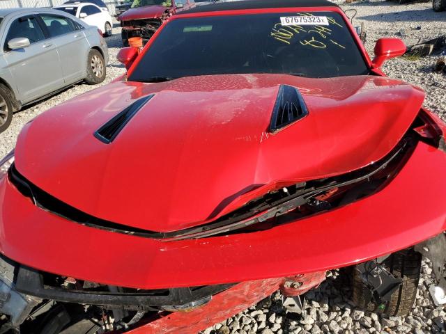 1G1FF3D71H0177873 - 2017 CHEVROLET CAMARO SS RED photo 11