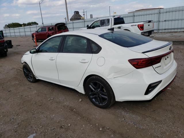 3KPF34AD1ME264853 - 2021 KIA FORTE GT LINE WHITE photo 2