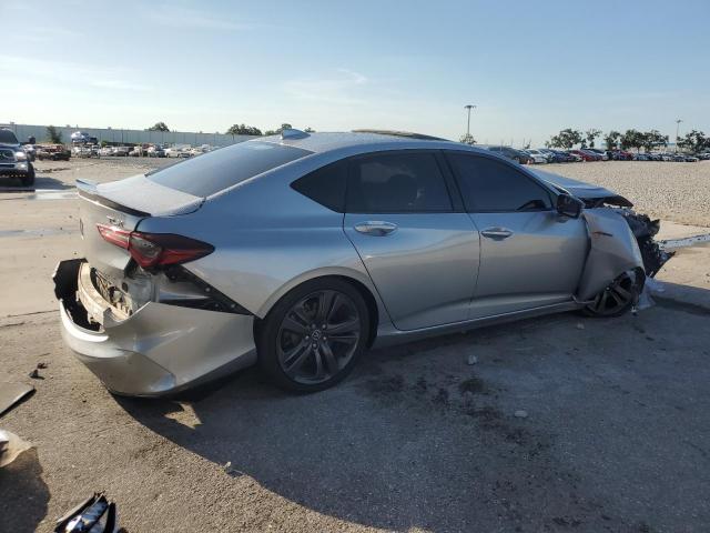 19UUB5F59MA001158 - 2021 ACURA TLX TECH A SILVER photo 3