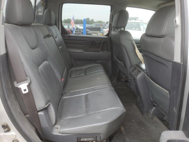 2HJYK16548H516127 - 2008 HONDA RIDGELINE RTL SILVER photo 10