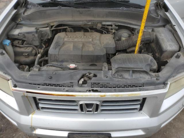 2HJYK16548H516127 - 2008 HONDA RIDGELINE RTL SILVER photo 11