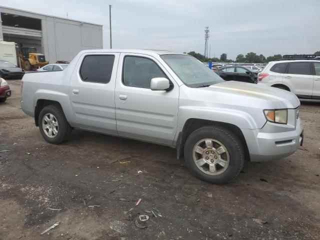 2HJYK16548H516127 - 2008 HONDA RIDGELINE RTL SILVER photo 4