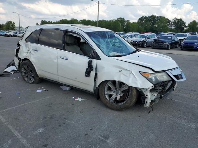 2HNYD2H73BH520948 - 2011 ACURA MDX ADVANCE WHITE photo 4
