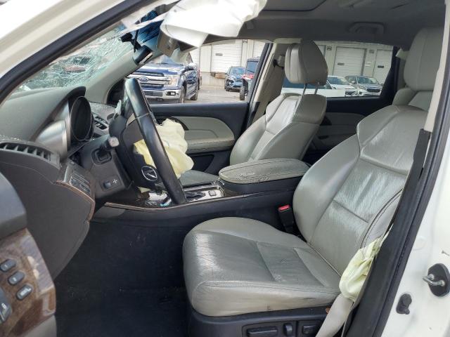 2HNYD2H73BH520948 - 2011 ACURA MDX ADVANCE WHITE photo 7