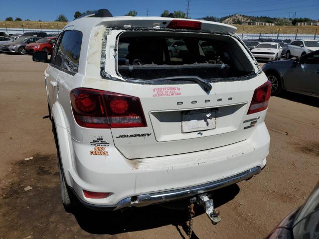 3C4PDCGG9JT157179 - 2018 DODGE JOURNEY CROSSROAD WHITE photo 6