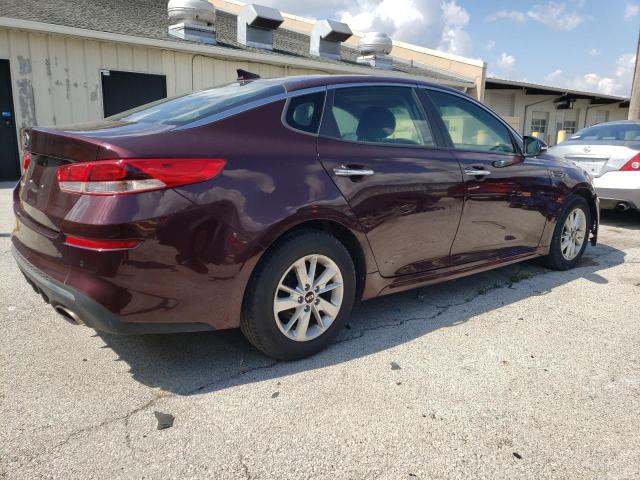 5XXGT4L30KG280765 - 2019 KIA OPTIMA LX MAROON photo 3