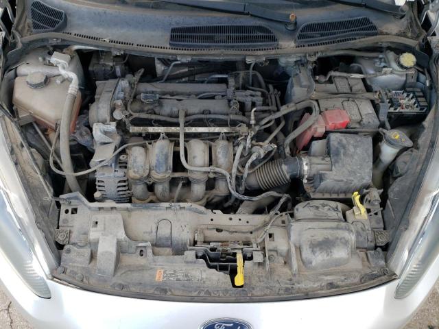 3FADP4BJ6HM140689 - 2017 FORD FIESTA SE SILVER photo 11