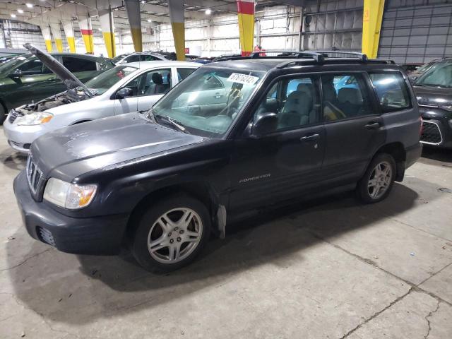 JF1SF65642H703649 - 2002 SUBARU FORESTER S შავი ფოტო 1