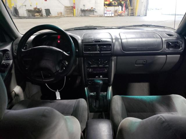 JF1SF65642H703649 - 2002 SUBARU FORESTER S შავი ფოტო 8