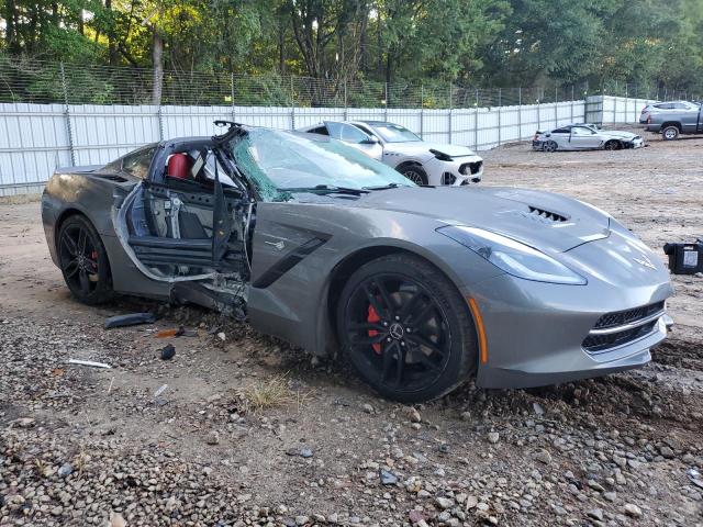 1G1YB2D76F5111947 - 2015 CHEVROLET CORVETTE STINGRAY 1LT GRAY photo 4