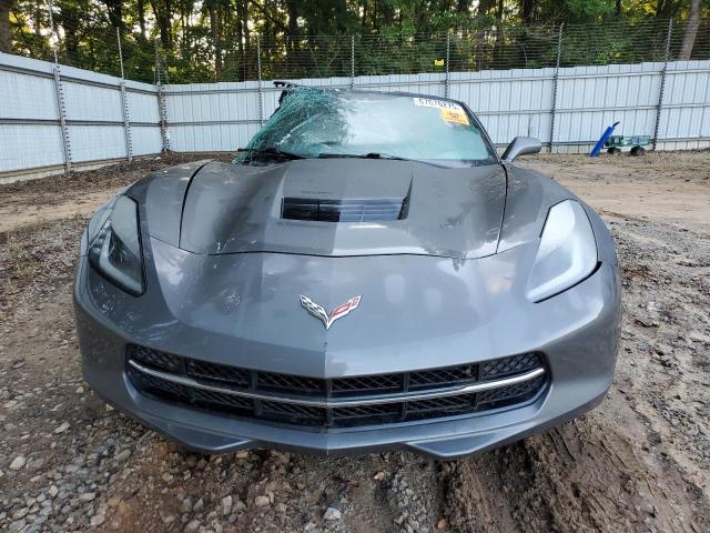 1G1YB2D76F5111947 - 2015 CHEVROLET CORVETTE STINGRAY 1LT GRAY photo 5