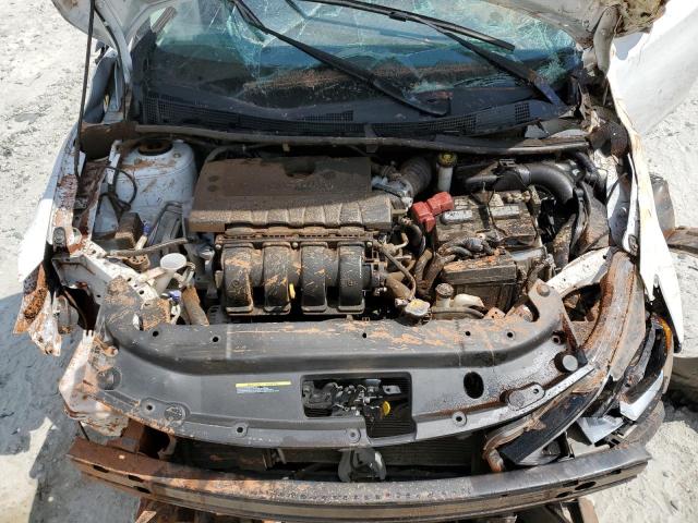 3N1AB7AP1KY339462 - 2019 NISSAN SENTRA S WHITE photo 11