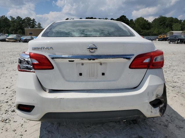 3N1AB7AP1KY339462 - 2019 NISSAN SENTRA S WHITE photo 6