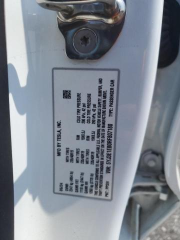 5YJ3E1EB0RF807180 - 2024 TESLA MODEL 3 白色 照片 12