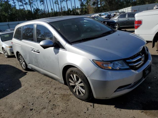 5FNRL5H6XFB079532 - 2015 HONDA ODYSSEY EXL SILVER photo 4