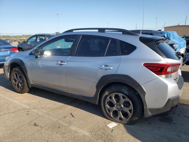 JF2GTHSC3MH272238 - 2021 SUBARU CROSSTREK SPORT SILVER photo 2