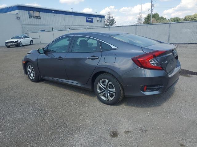 2HGFC2F54JH006821 - 2018 HONDA CIVIC LX GRAY photo 2