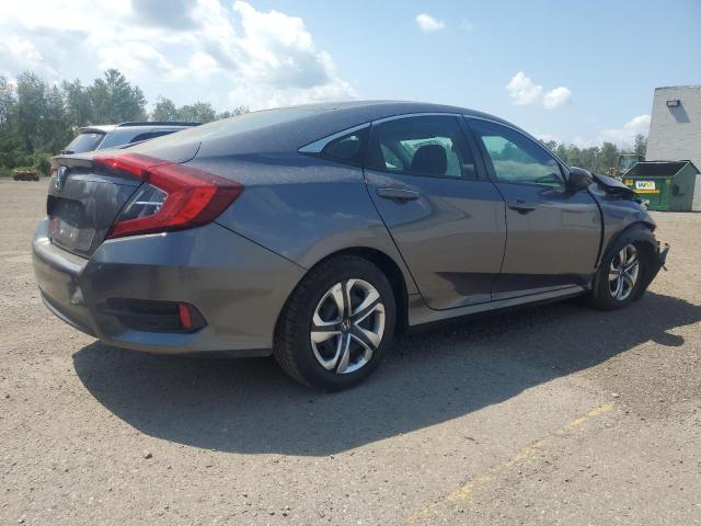 2HGFC2F54JH006821 - 2018 HONDA CIVIC LX GRAY photo 3