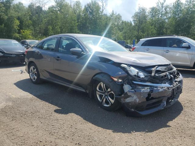 2HGFC2F54JH006821 - 2018 HONDA CIVIC LX GRAY photo 4