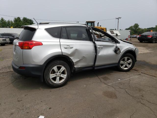 2T3RFREV6EW158019 - 2014 TOYOTA RAV4 XLE SILVER photo 3