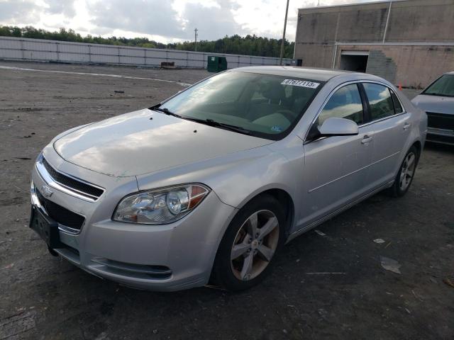 1G1ZC5EU9BF177386 - 2011 CHEVROLET MALIBU 1LT 银色 照片 2