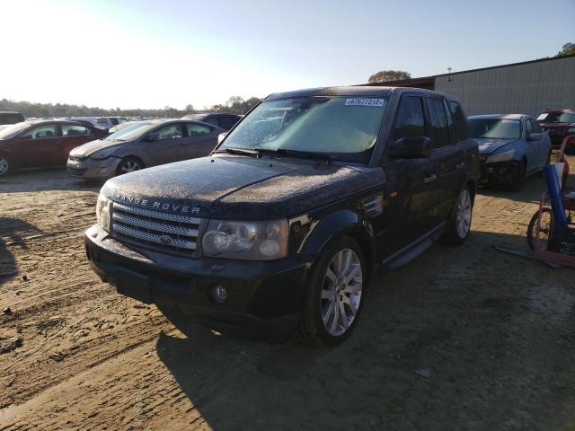 SALSH23447A114799 - 2007 LAND ROVER RANGE ROVE SUPERCHARGED BLACK photo 1