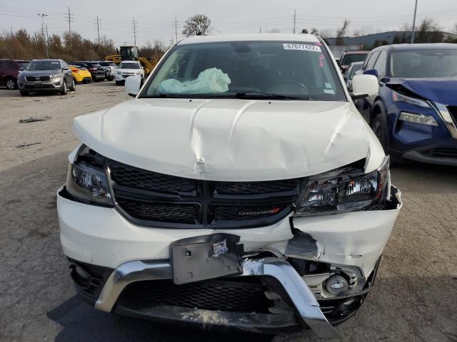 3C4PDCGG8JT515484 - 2018 DODGE JOURNEY CROSSROAD WHITE photo 5