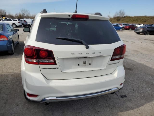 3C4PDCGG8JT515484 - 2018 DODGE JOURNEY CROSSROAD WHITE photo 6