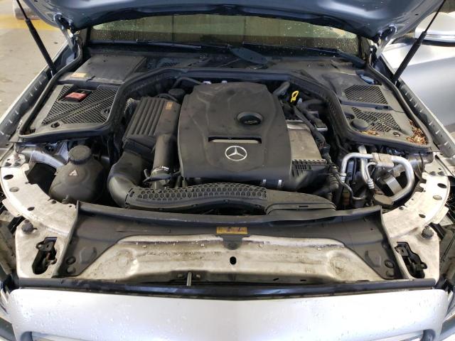 55SWF4KB5FU052389 - 2015 MERCEDES-BENZ C 300 4MATIC SILVER photo 11