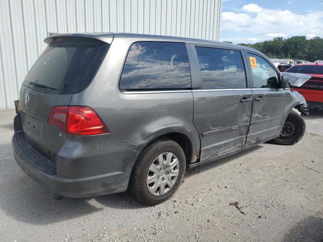 2V4RW4D16AR348382 - 2010 VOLKSWAGEN ROUTAN S GRAY photo 3