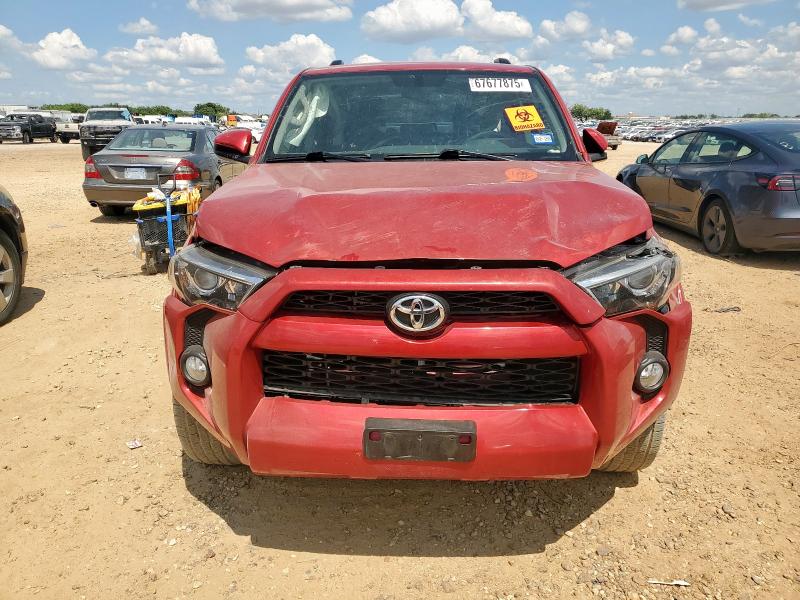 JTEZU5JR6K5212036 - 2019 TOYOTA 4RUNNER SR5 Kırmızı fotoğraf 5
