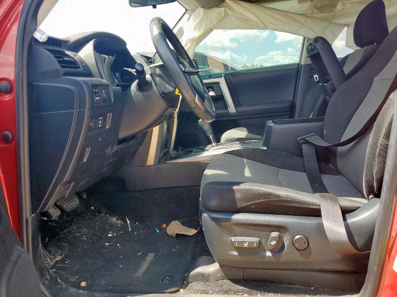 JTEZU5JR6K5212036 - 2019 TOYOTA 4RUNNER SR5 Kırmızı fotoğraf 7