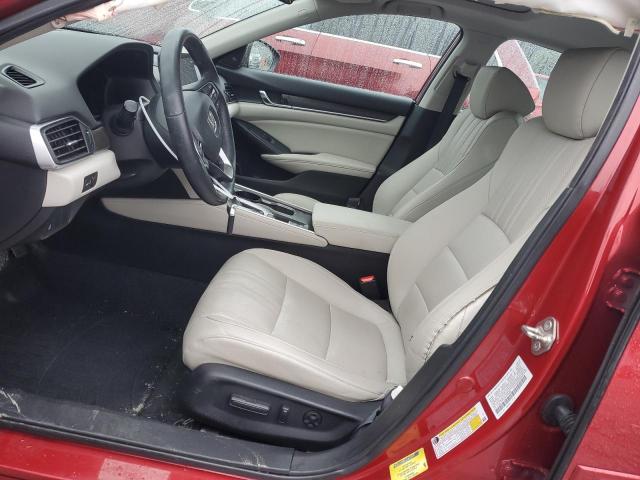 1HGCV1F57KA109609 - 2019 HONDA ACCORD EXL RED photo 7