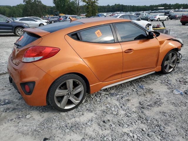 KMHTC6AE5DU167854 - 2013 HYUNDAI VELOSTER TURBO ORANGE photo 3