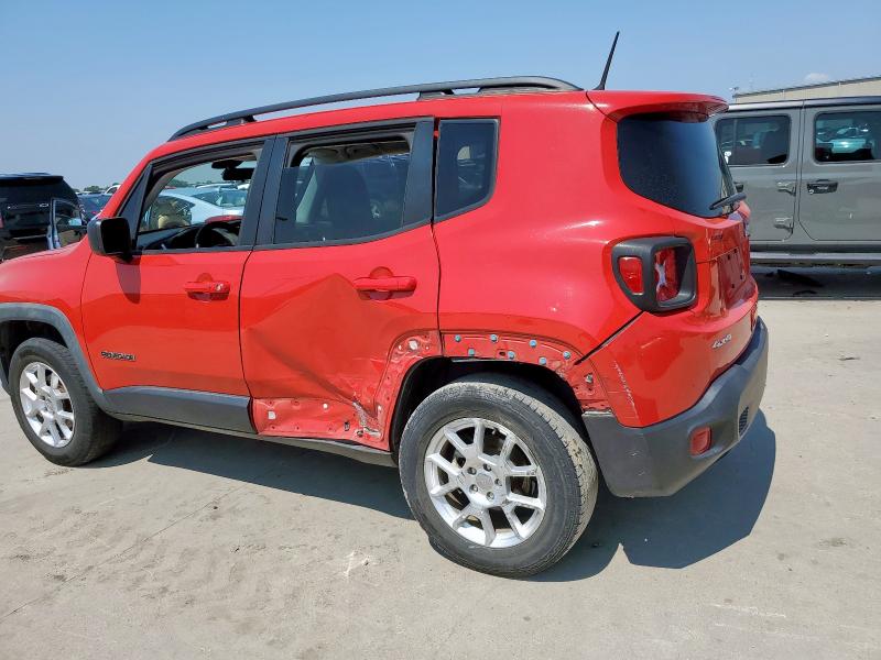 ZACNJBAB1KPK03004 - 2019 JEEP RENEGADE SPORT ORANGE photo 2